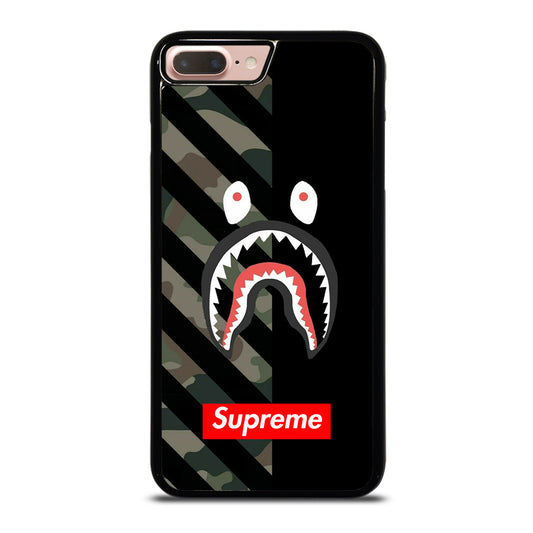 CAMO BAPE SHARK SUPR iPhone 7 Plus / 8 Plus Case