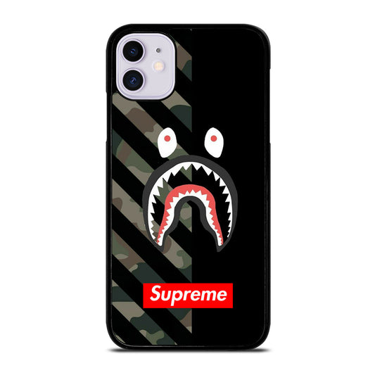 CAMO BAPE SHARK SUPR iPhone 11 Case