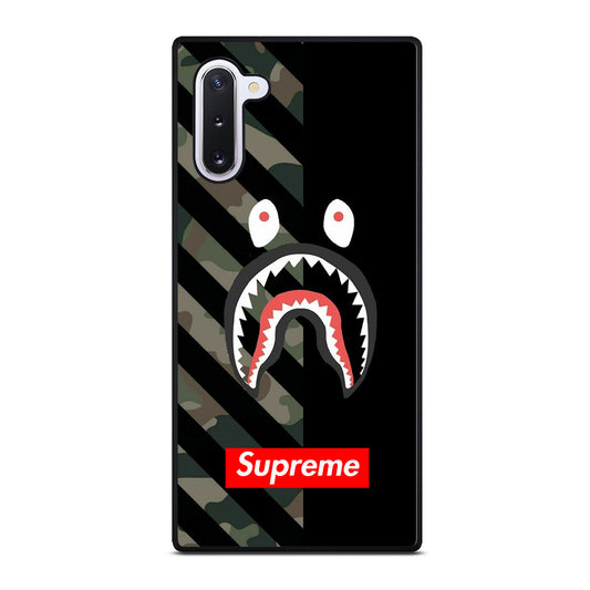 CAMO BAPE SHARK SUPR Samsung Galaxy Note 10 Case
