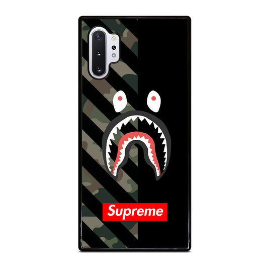 CAMO BAPE SHARK SUPR Samsung Galaxy Note 10 Plus Case