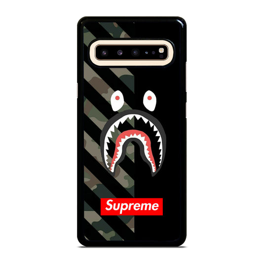 CAMO BAPE SHARK SUPR Samsung Galaxy S10 5G Case