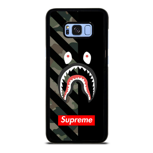CAMO BAPE SHARK SUPR Samsung Galaxy S8 Plus Case