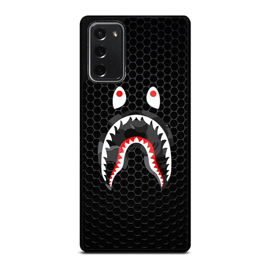 CAMO BAPE SHARK Samsung Galaxy Note 20 Case
