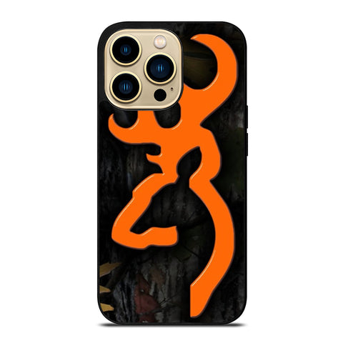 CAMO BROWNING SYMBOL iPhone 14 Pro Max Case