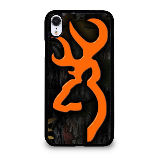 CAMO BROWNING SYMBOL iPhone XR Case