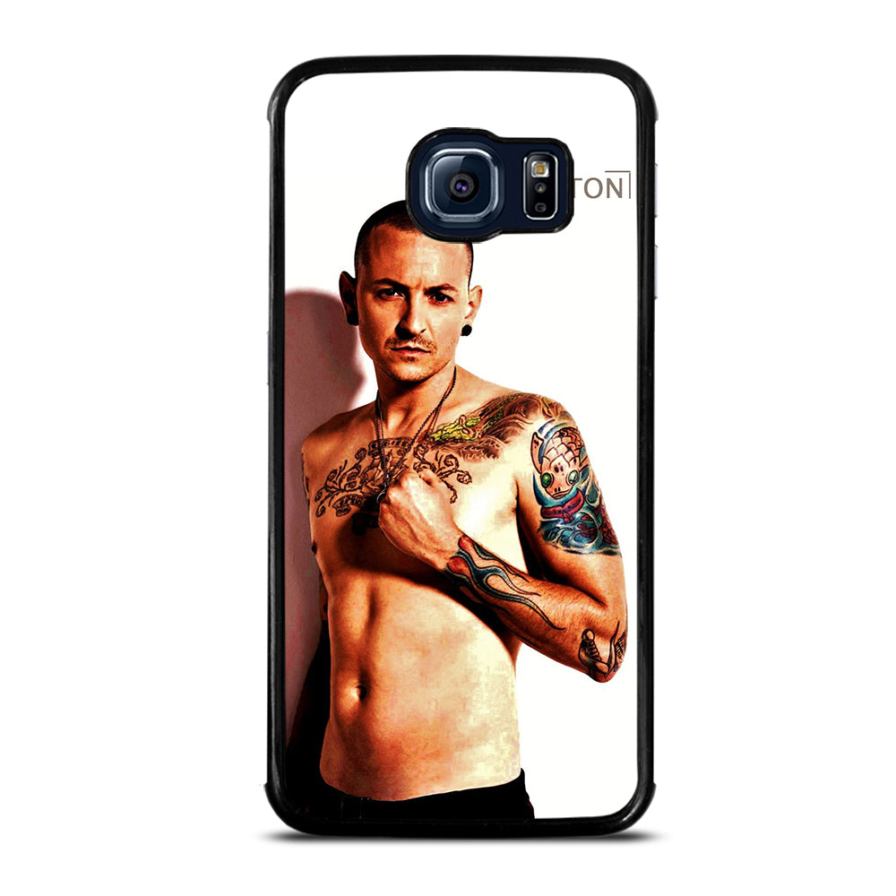 CHESTER BENNINGTON TATTOO Samsung Galaxy S6 Edge Case