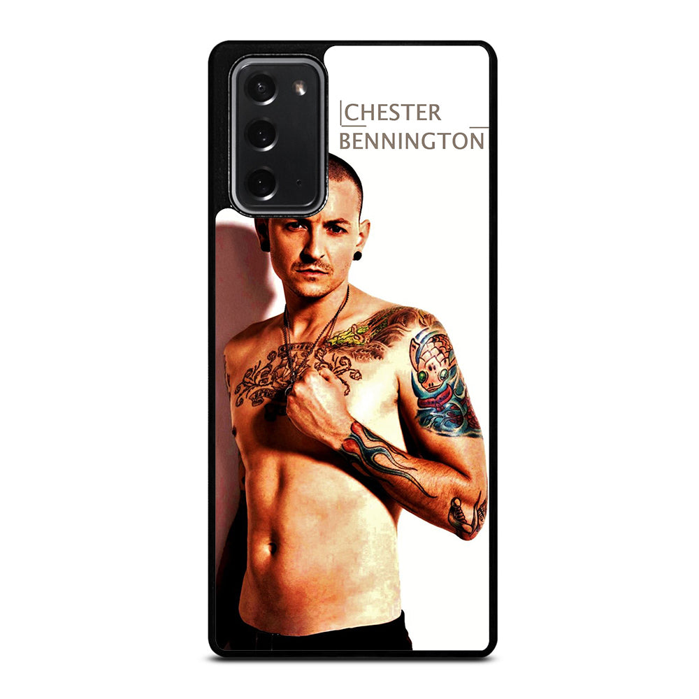 CHESTER BENNINGTON TATTOO Samsung Galaxy Note 20 Case