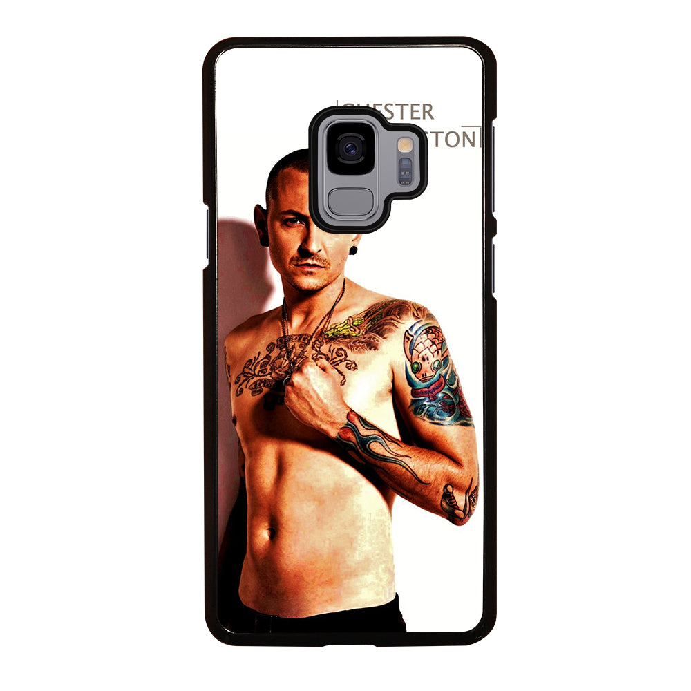 CHESTER BENNINGTON TATTOO Samsung Galaxy S9 Case