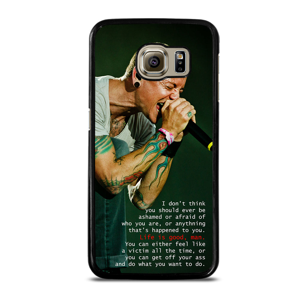 CHESTER BENNINGTON SCREEMS Samsung Galaxy S6 Case
