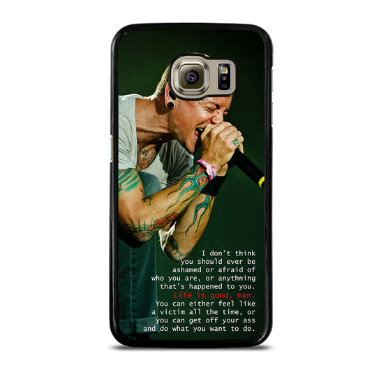 CHESTER BENNINGTON SCREEMS Samsung Galaxy S6 Case