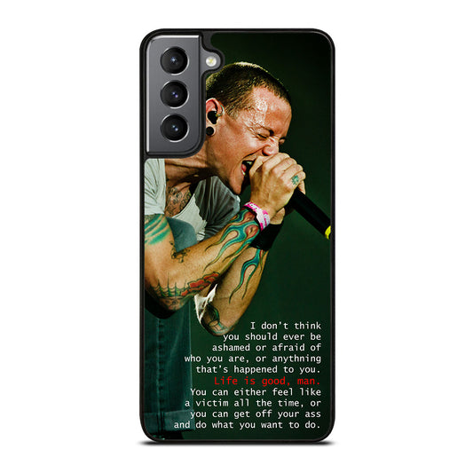 CHESTER BENNINGTON SCREEMS Samsung Galaxy S21 Plus 5G Case