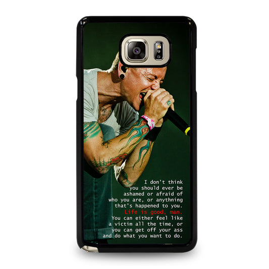 CHESTER BENNINGTON SCREEMS Samsung Galaxy Note 5 Case
