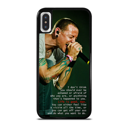 CHESTER BENNINGTON SCREEMS iPhone X / XS Case