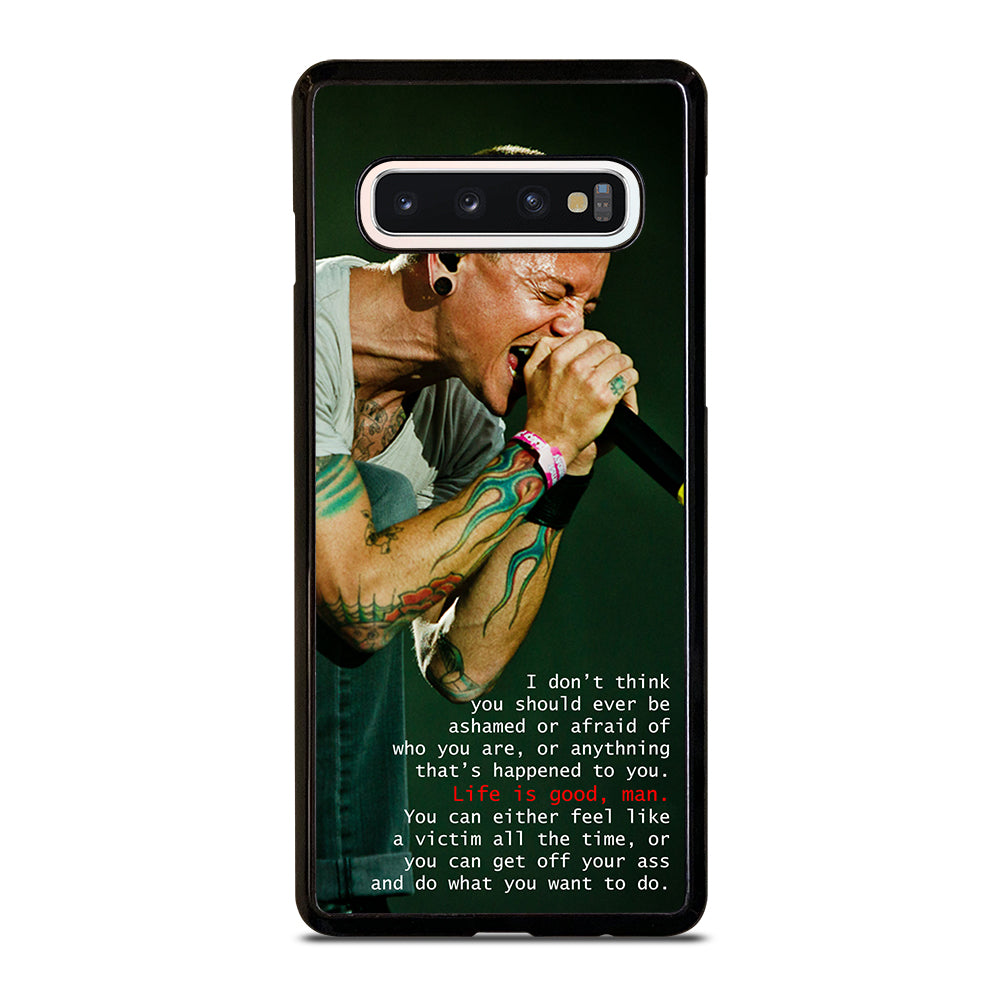 CHESTER BENNINGTON SCREEMS Samsung Galaxy S10 Case