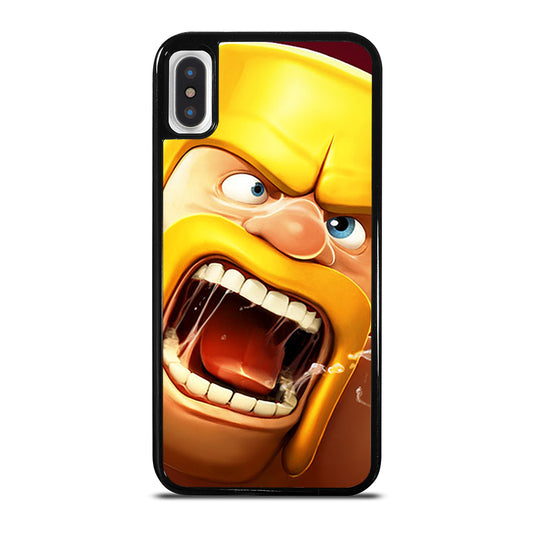 CLASH OF CLANS BARBARIAN iPhone X / XS Case