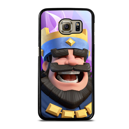 CLASH ROYAL KING SMILING Samsung Galaxy S6 Case