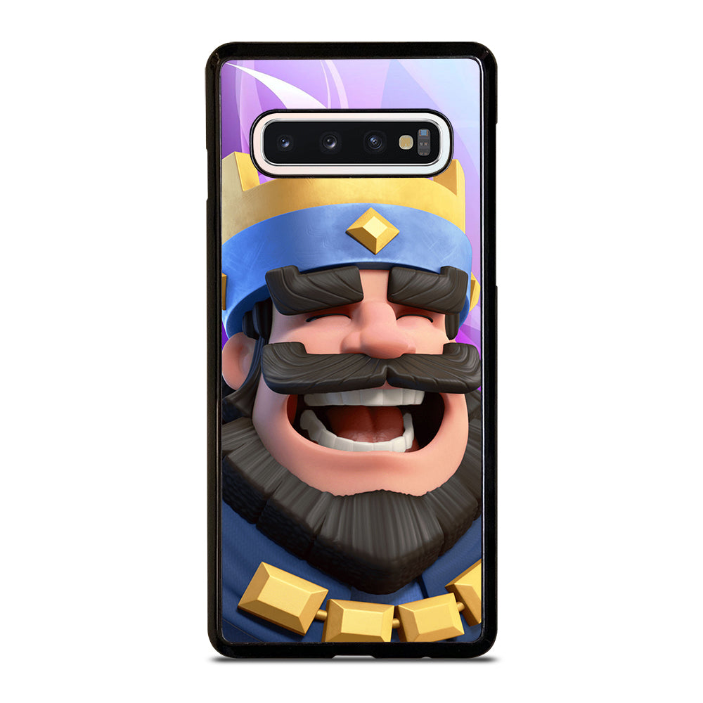 CLASH ROYAL KING SMILING Samsung Galaxy S10 Case