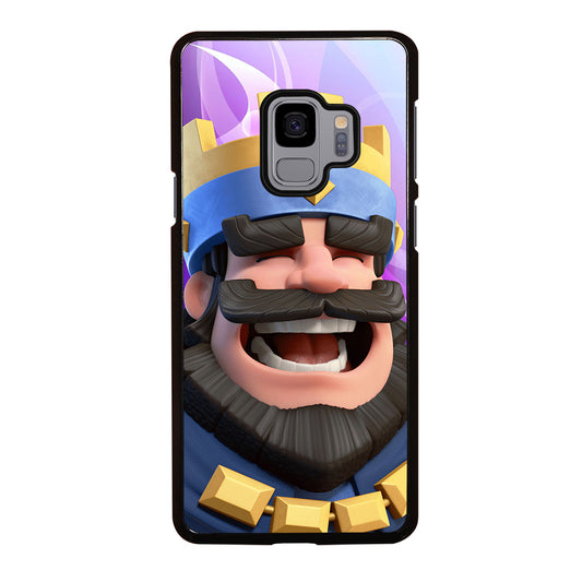 CLASH ROYAL KING SMILING Samsung Galaxy S9 Case