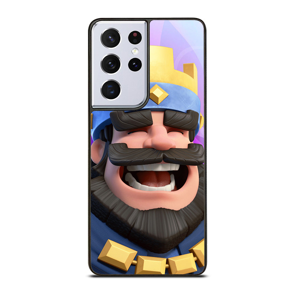 CLASH ROYAL KING SMILING Samsung Galaxy S21 Ultra 5G Case
