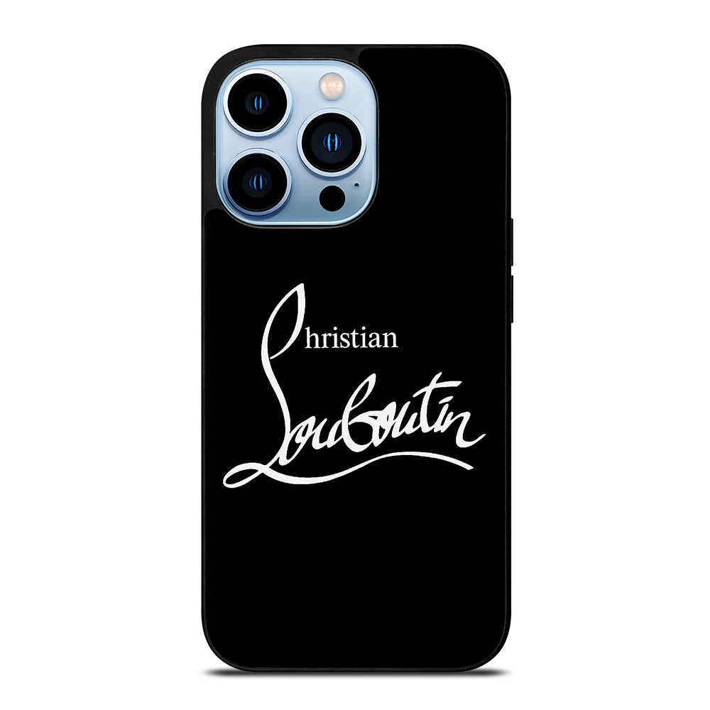 C LOUBOUTIN BLACK iPhone 13 Pro Max Case