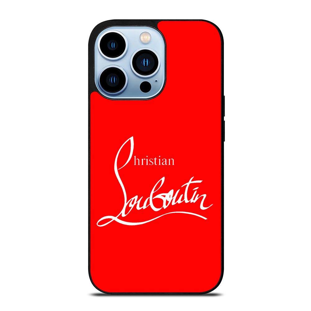 C LOUBOUTIN RED iPhone 13 Pro Max Case