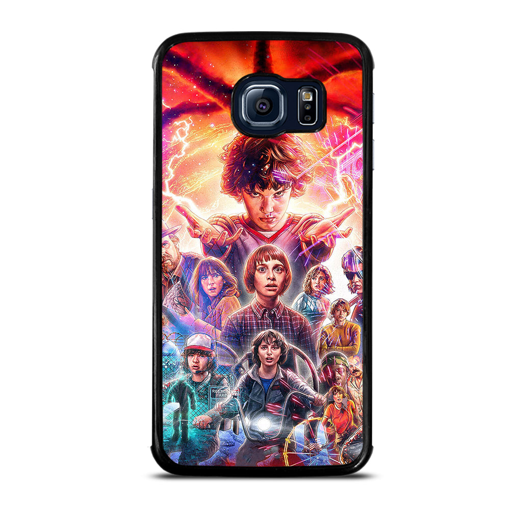 COOL STRANGER THINGS Samsung Galaxy S6 Edge Case