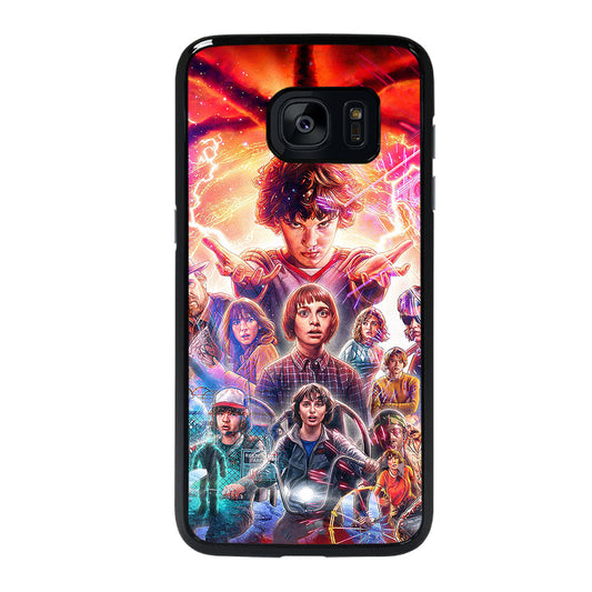 COOL STRANGER THINGS Samsung Galaxy S7 Edge Case