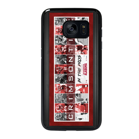 CRIMSON TIDE IN THE PROS Samsung Galaxy S7 Edge Case