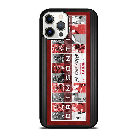 CRIMSON TIDE IN THE PROS iPhone 12 Pro Max Case