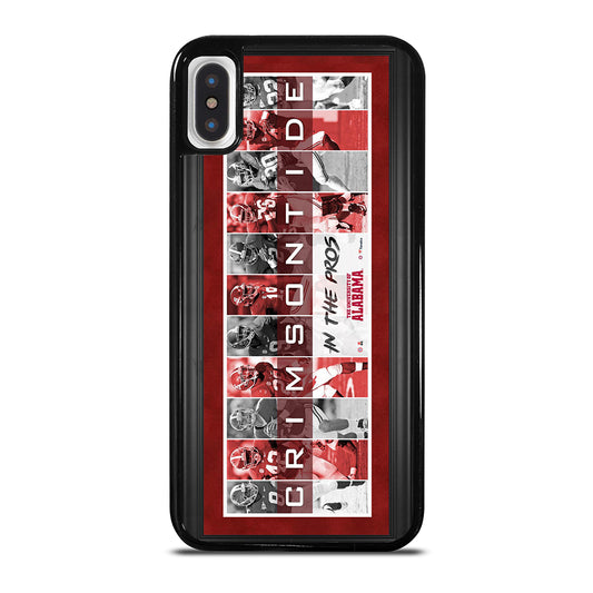 CRIMSON TIDE IN THE PROS iPhone X / XS Case