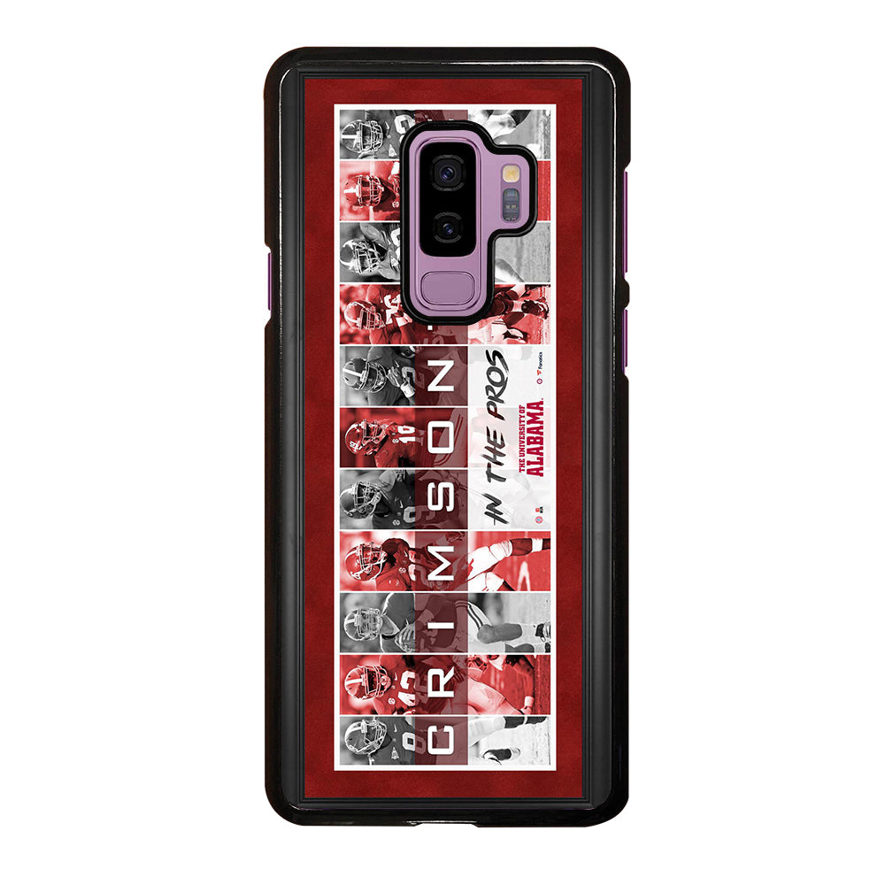 CRIMSON TIDE IN THE PROS Samsung Galaxy S9 Plus Case