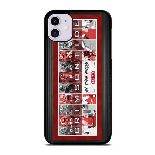 CRIMSON TIDE IN THE PROS iPhone 11 Case