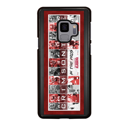 CRIMSON TIDE IN THE PROS Samsung Galaxy S9 Case