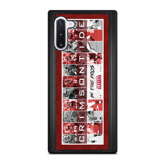 CRIMSON TIDE IN THE PROS Samsung Galaxy Note 10 Case