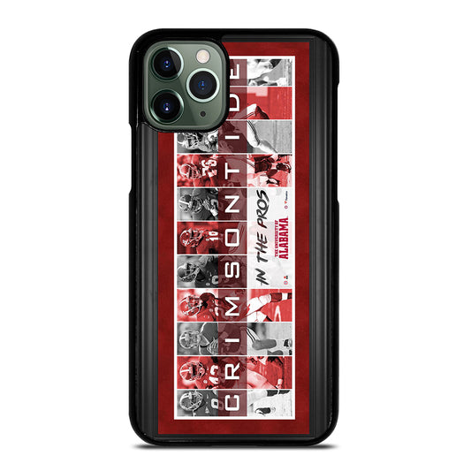 CRIMSON TIDE IN THE PROS iPhone 11 Pro Max Case