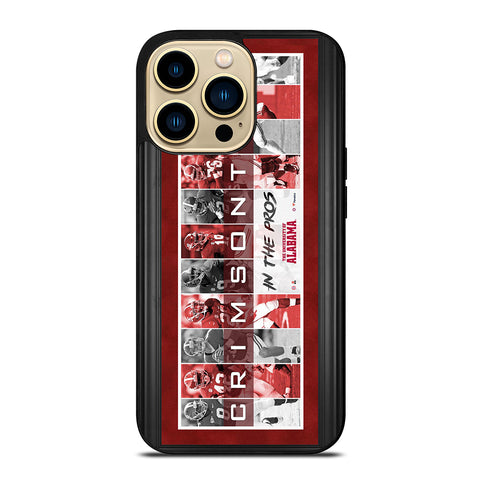 CRIMSON TIDE IN THE PROS iPhone 14 Pro Max Case