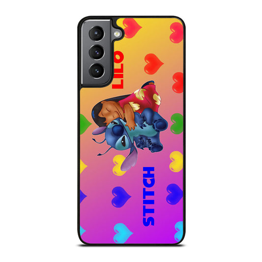 CUTE LILO AND STITCH Samsung Galaxy S21 Plus 5G Case