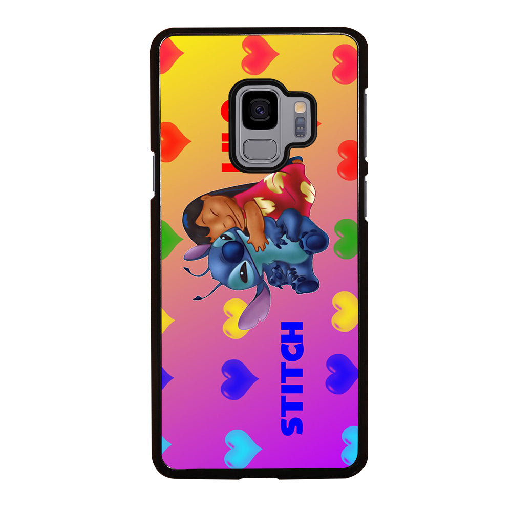 CUTE LILO AND STITCH Samsung Galaxy S9 Case