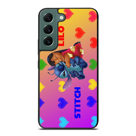 CUTE LILO AND STITCH Samsung Galaxy S22 5G Case