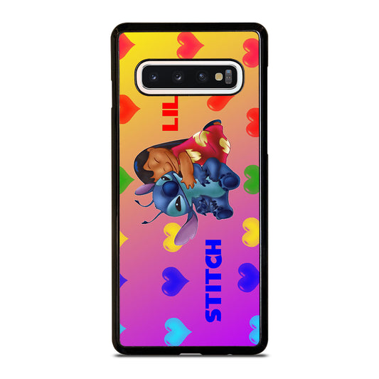 CUTE LILO AND STITCH Samsung Galaxy S10 Case