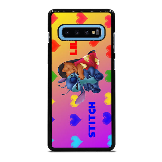 CUTE LILO AND STITCH Samsung Galaxy S10 Plus Case