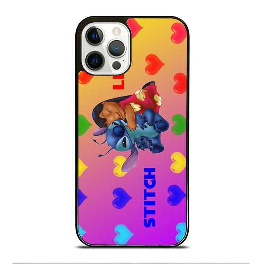 CUTE LILO AND STITCH iPhone 12 Pro Case
