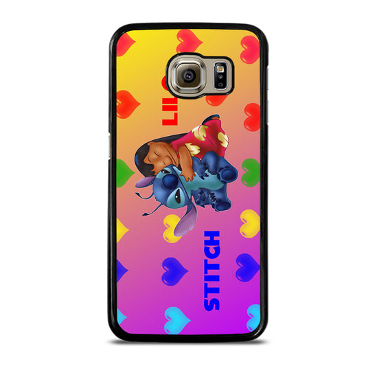 CUTE LILO AND STITCH Samsung Galaxy S6 Case