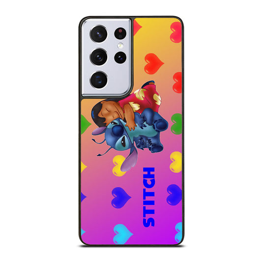 CUTE LILO AND STITCH Samsung Galaxy S21 Ultra 5G Case
