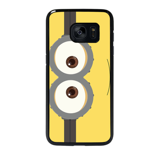 CUTE MINIONS EYES Samsung Galaxy S7 Edge Case
