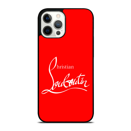 C LOUBOUTIN RED iPhone 12 Pro Max Case