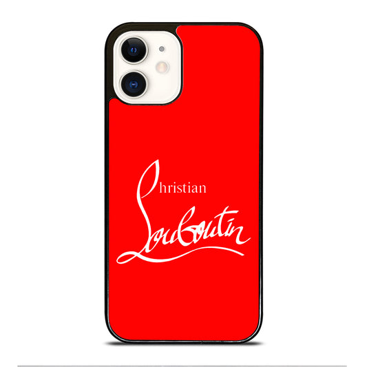C LOUBOUTIN RED iPhone 12 Case