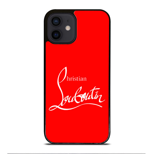 C LOUBOUTIN RED iPhone 12 Mini Case