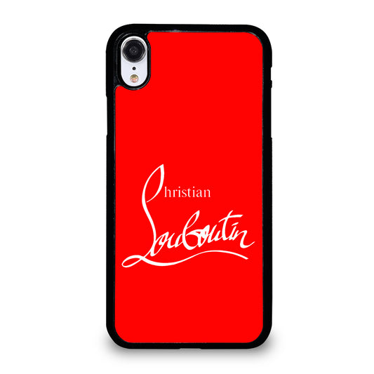 C LOUBOUTIN RED iPhone XR Case