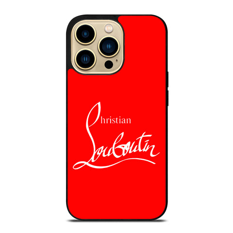 C LOUBOUTIN RED iPhone 14 Pro Max Case